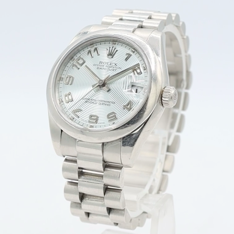 rolex platinum datejust 31